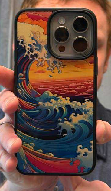 Beach sunset Phone Case