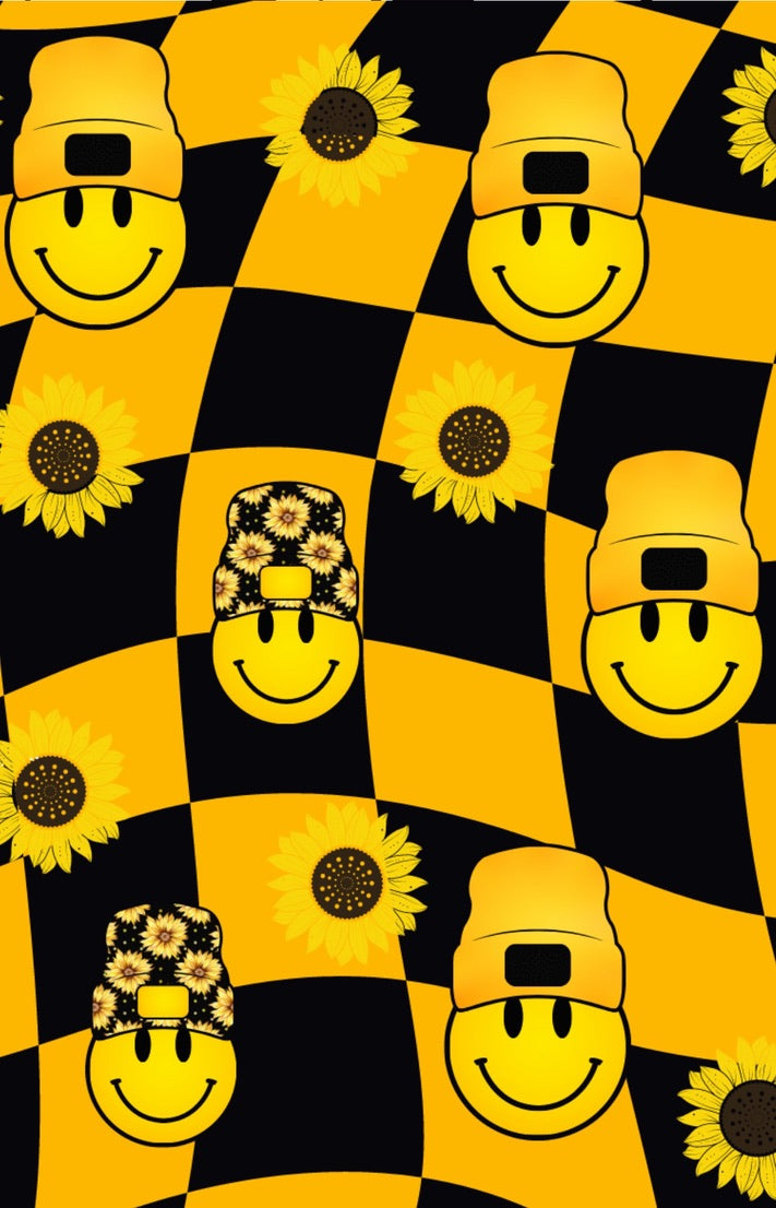 smiley checkered Case